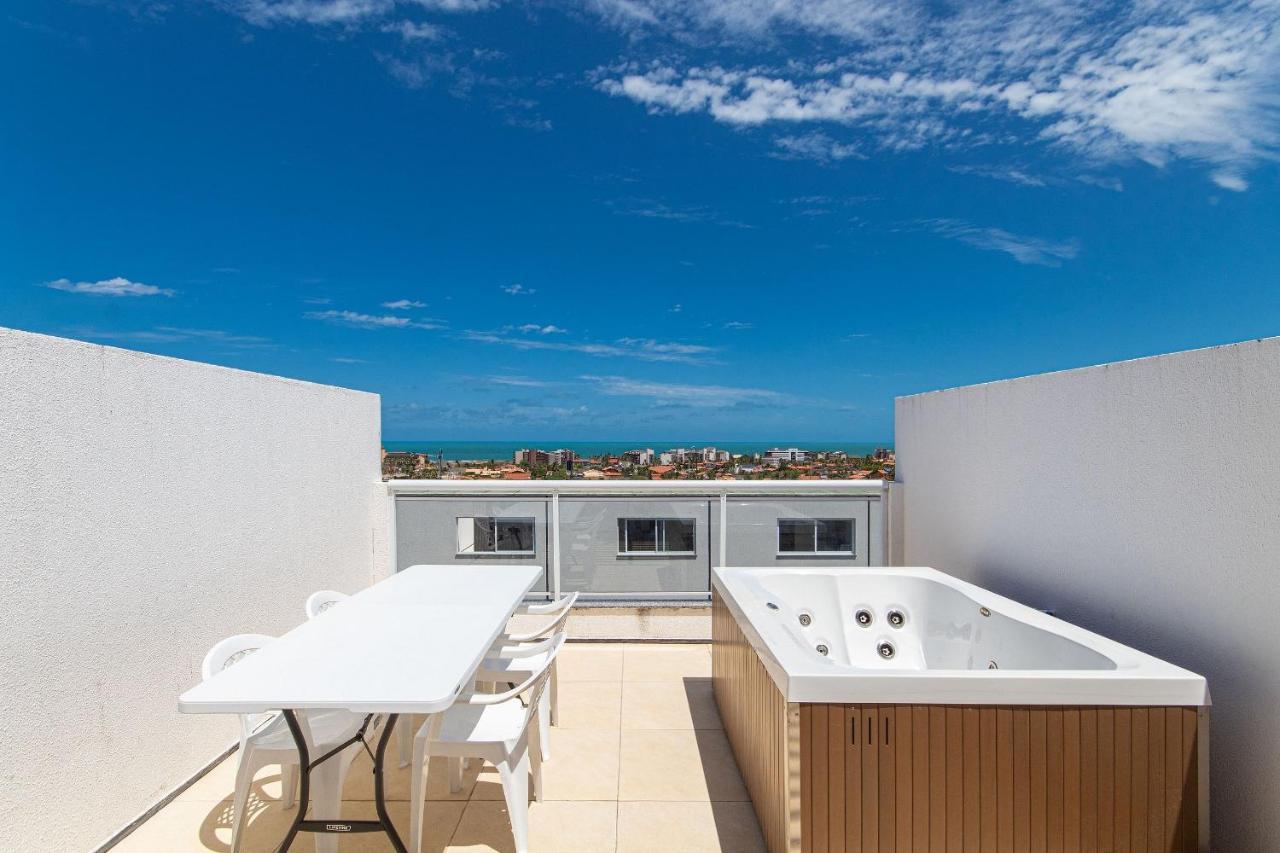 Triplex com Jacuzzi em Porto das Dunas por Carpediem Aquiraz Exterior foto